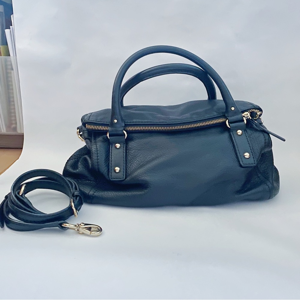 Kate Spade New York Black Leather Hand Bag